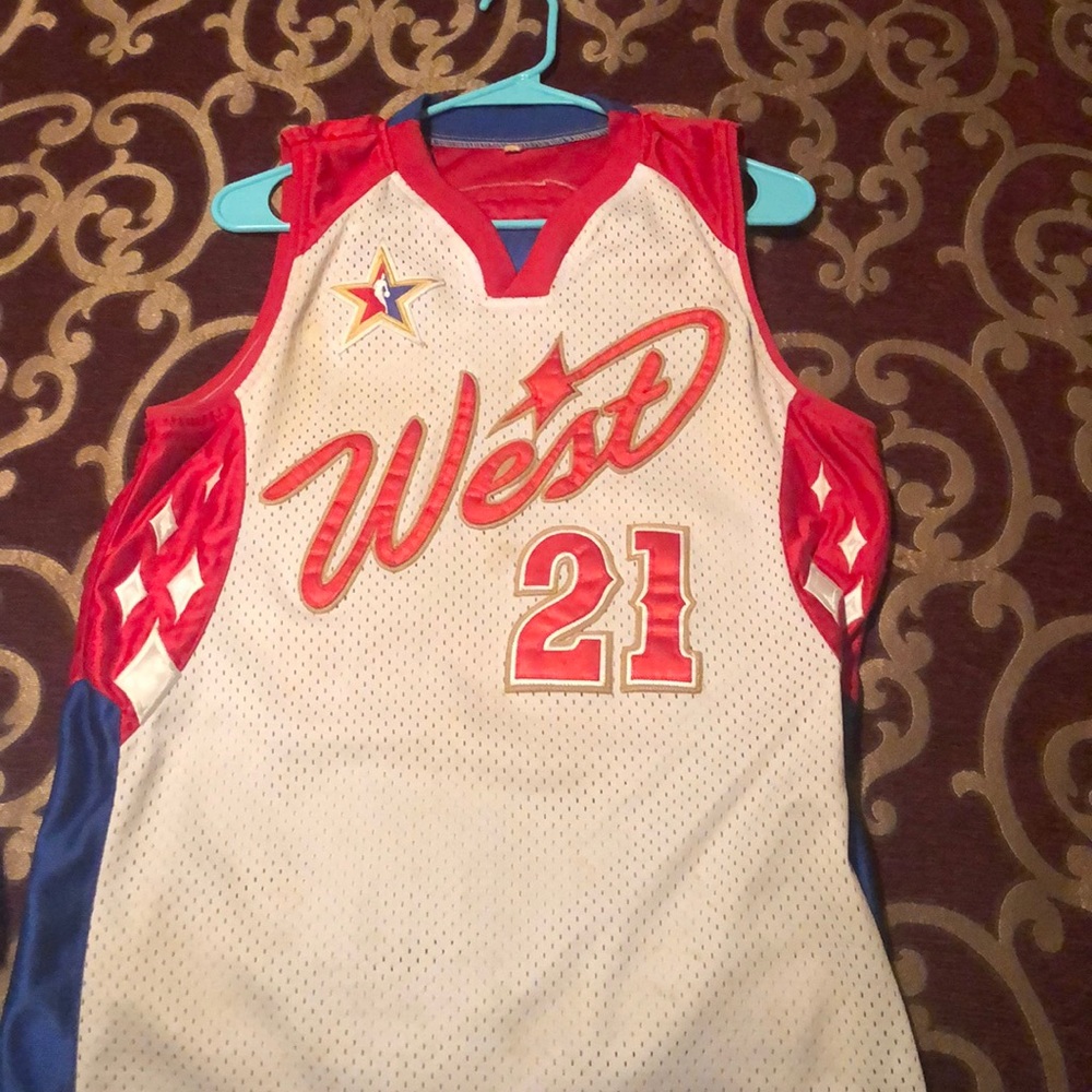 Tim Duncan Western Conference All Star Jersey